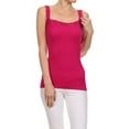 thumbnail image 1 of Women's Lace Detail Trim Cami Top - RASPBERRY, 1 of 1