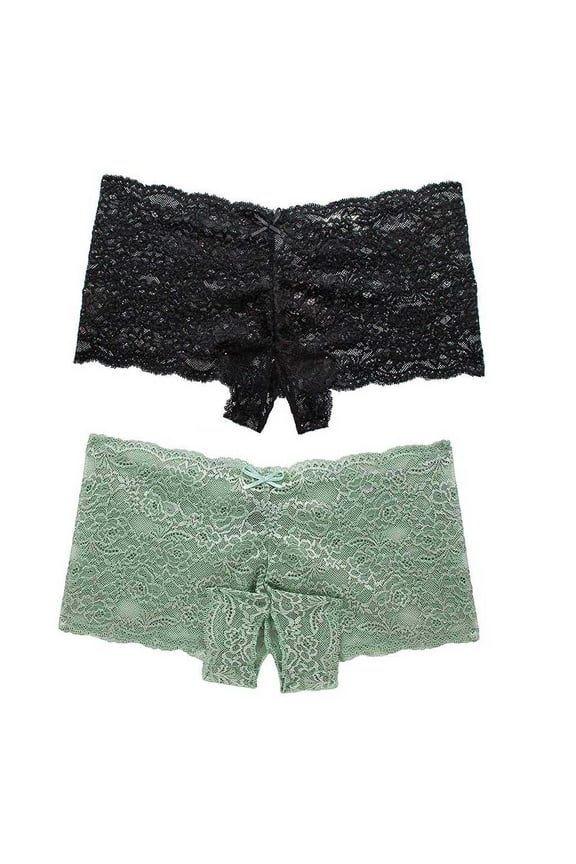 Women's Lace Lingerie 2Pc Sexy Women Lace Lingerie Plus Size Underwear Open Crotch Bowknot, Women's Intimates XXL