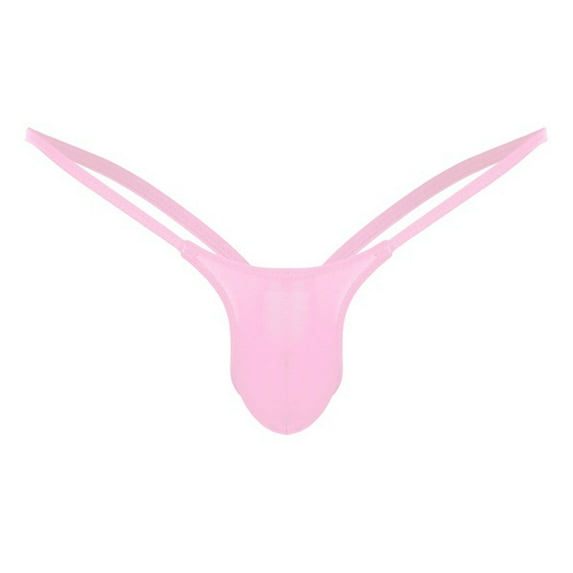 Women's Lace Lingerie Open Back Mens Underpants Low Rise Briefs G-String Thong Underwear, Women's Intimates XL