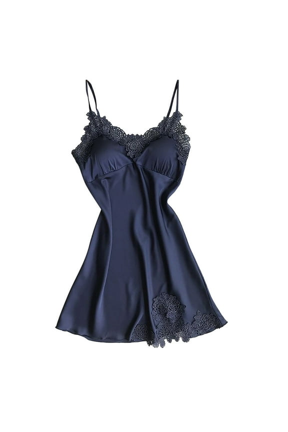 Women's Lace Lingerie Women Sexy Lace Pad Lingerie Nightwear Underwear Robe Babydoll Sleepwear Dress, Women's Intimates XXL
