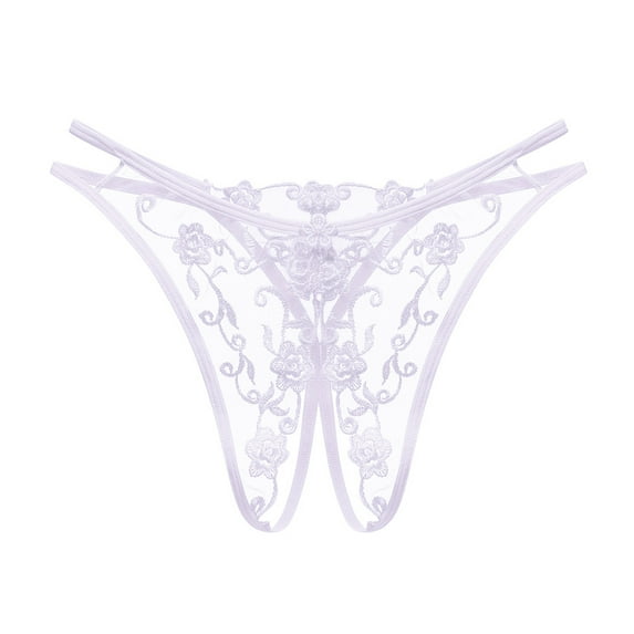Women's Lace Lingerie Women Thong Sexy Panties Lace Pants Ladies Briefs Underwear, Women's Intimates
