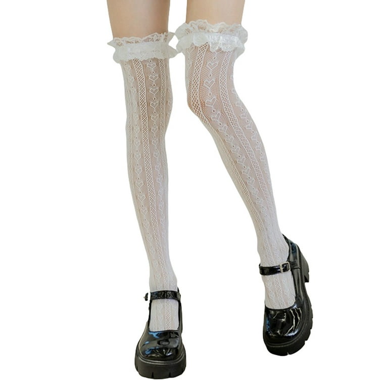 Thigh High Stocking Tutorial!  Lolita fashion, Thigh high stocking, Fashion