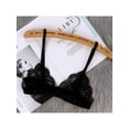 thumbnail image 1 of Women's Lace Padded Bralette Bra Top Floral Stretch Wirefree Lingerie Sexy Bras, 1 of 2