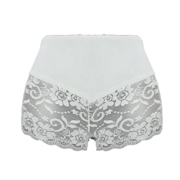 Women's Lace Paneled Panties Underwear Cotton Bikini Panties Lace Soft Low Rise Panties Women's Stretch Full Coverage Briefs