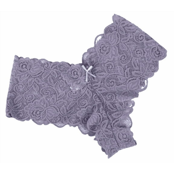 Women's Lace Panties, Lilac - Large
