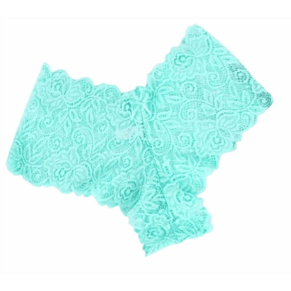 Women's Lace Panties, Mint - Small