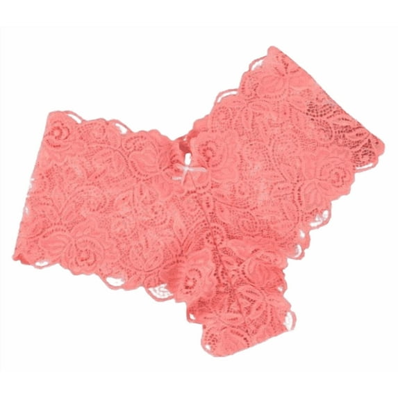 Women's Lace Panties, Pink - Large
