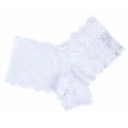 thumbnail image 1 of Women's Lace Panties, White - Large, 1 of 4