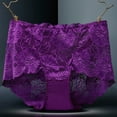 thumbnail image 1 of Women's Lace Panties for All Seasons Comfortable Briefs for Home and Casual Wear Plus Size Support Elegant Floral Design for Everyday Outfits, 1 of 3
