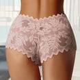 thumbnail image 1 of Women's Lace Panties for Everyday Comfort Versatile Casual Style Ideal for All Seasons Easy to Pair with Tees Provides Size, 1 of 3