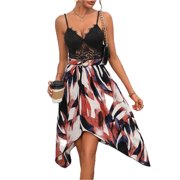 chinese dress ladies Mock Neck Sheer Lace Overlay Dress  Amy's Cart