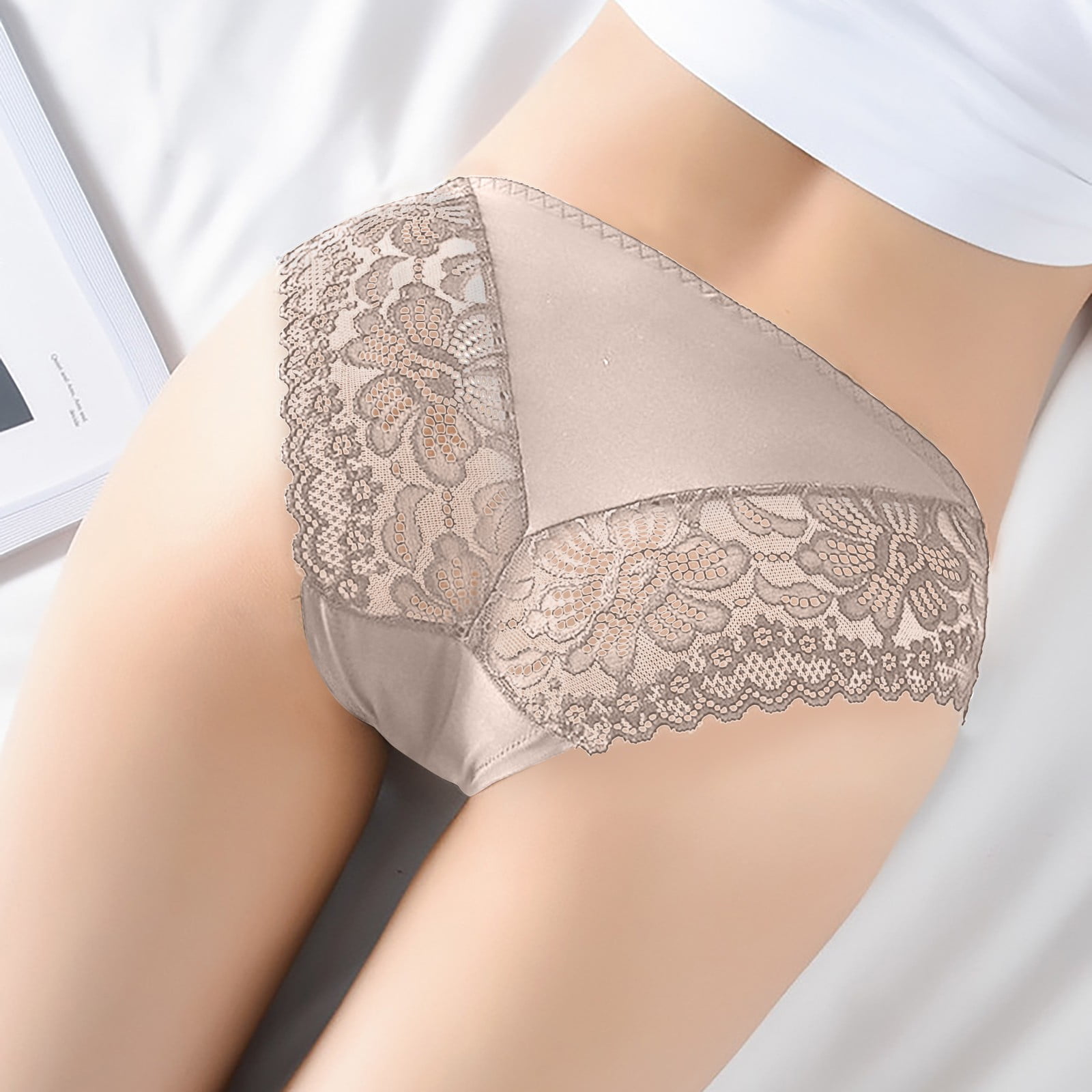 Gray Shiny Lace Underwear For Women With High Elasticity Hot Style Sexy Women's  Underwear - Panties - AliExpress