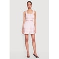 thumbnail image 1 of Women's Lace Trim Button Front Mini Dress, 1 of 3