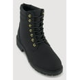 thumbnail image 1 of Women's Lace Up Block Heel Combat Boots, 1 of 3