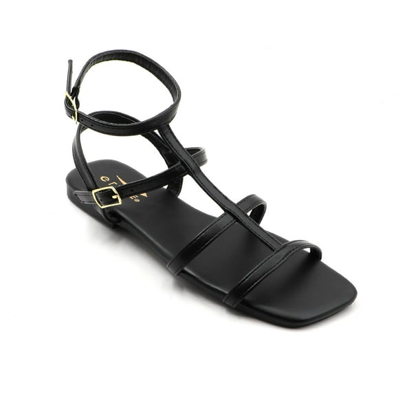 Women’s Lace-Up Flat Sandals Open Toe Strappy Sandals Summer Slingback Slides for Casual Outfits and Travel