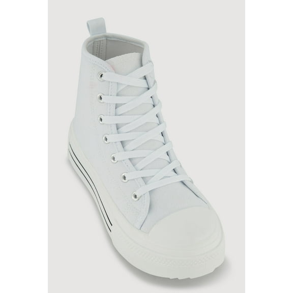Women's Lace Up High Top Platform Sneakers
