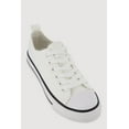 thumbnail image 1 of Women's Lace Up Low Top Canvas Sneakers, 1 of 3