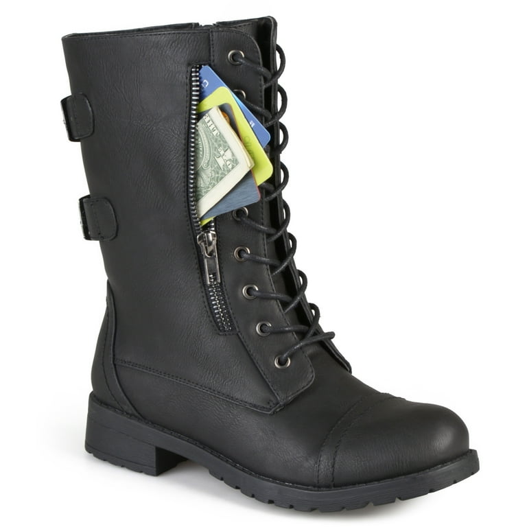 Boots that zip up the side deals