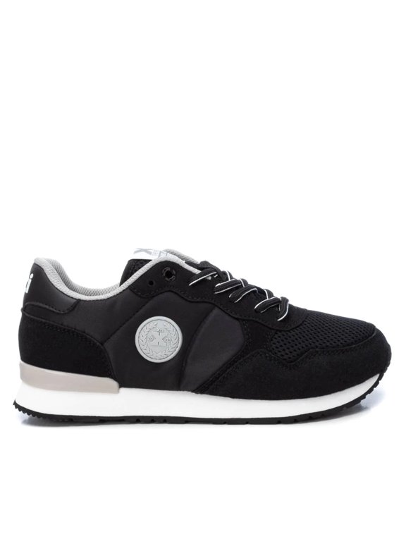 Women's Lace-Up Sneakers By XTI_141025_Black