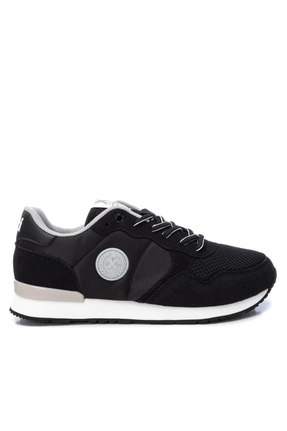 Women's Lace-Up Sneakers By XTI_141025_Black