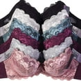 thumbnail image 1 of Women's Laced & Lace Trimmed Bras Packs of 6 - Various Styles 36B, 48, 1 of 7