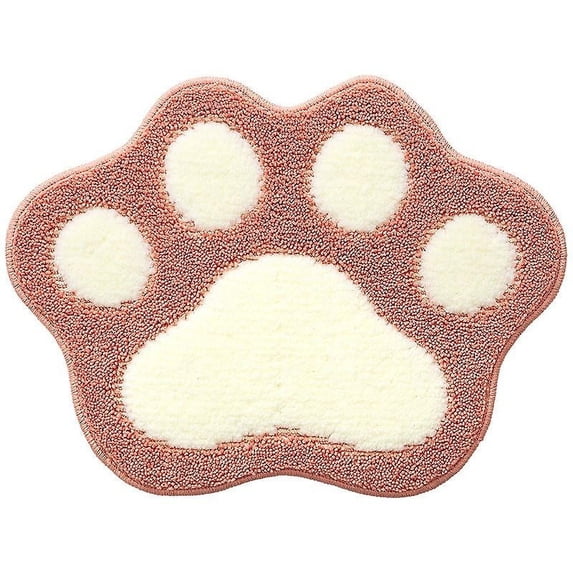 Home bathroom absorbent non-slip mat, door-to-door mat, home door bedroom mat, pink