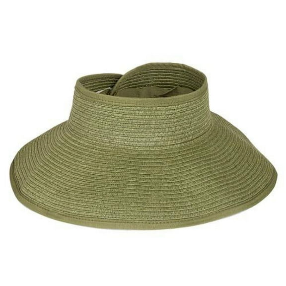 Women's Large Brim Visor O/S Olive