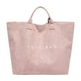 thumbnail image 1 of Women’s Large Capacity Letter Print Tote Bag, Casual Versatile Shoulder Handbag with Hook & Loop Closure, Stylish Work and Commuting Bag for Daily Use, 1 of 5