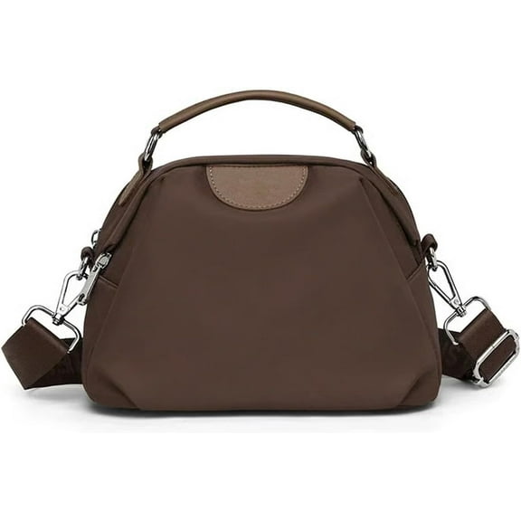 Women's Large-Capacity Shoulder Bag, Adjustable Strap Crossbody Tote, Top Handle Handbag, Vintage Bucket Bag for Work