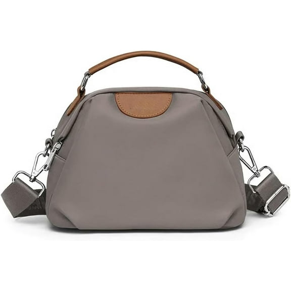 Women's Large-Capacity Shoulder Bag, Adjustable Strap Crossbody Tote, Top Handle Handbag, Vintage Bucket Bag for Work