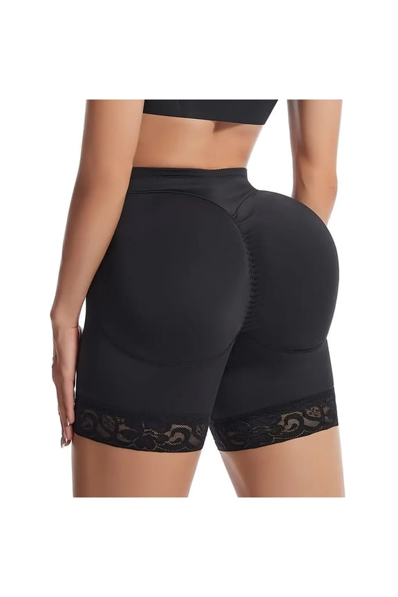 Women's Large Pads Butt Lifting Panties Butt Padded Enhancer Body Shaper Seamless Faja Underwear Shorts Fake Ass Shapewear