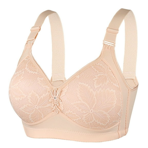 Women's Large Size Adjustable Comfort Bra Without Wires 36 C Womens Bra Running Sports Bras Support Bras for Women Lift No Underwire Women Bra Push up Womens Bra 36c Scrappy Bra Low Support Sports Bra