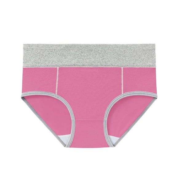 Women's Large Size Underwear Mid-waist Fat Thickened Women's Cotton Hip Lifting Waist Briefs