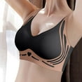 thumbnail image 1 of Women's Large Sized Seamless Underwear Set Fixed Cup Vest Style Sports Bra Running Bras Bra's for Women Womens Bras Push up No Underwire Womens Bras Comfortable Packs High Support Sports Bra Womens, 1 of 3