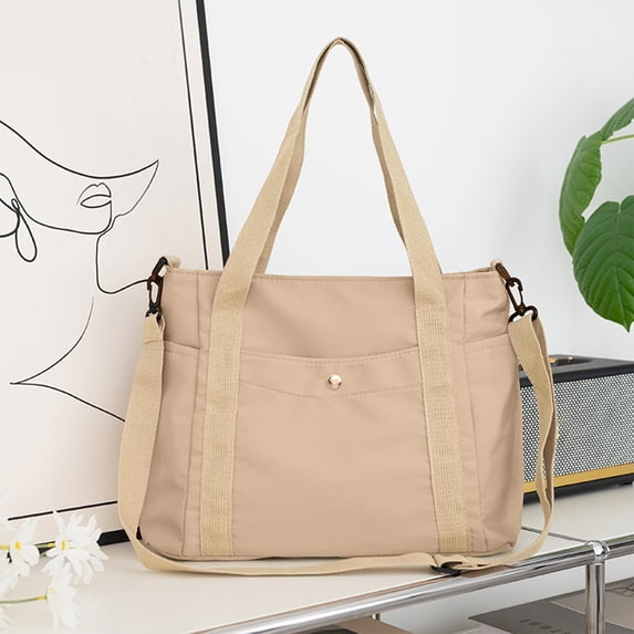 Women's Large Tote Bag, Work Shoulder Crossbody Bag, Casual Daily Commute Handbag for School, Shopping, Travel
