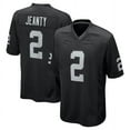 thumbnail image 1 of Women's Las Vegas Jeanty 2 Black Stitched T-Shirts Sports Player Game Top, Medium, 1 of 1