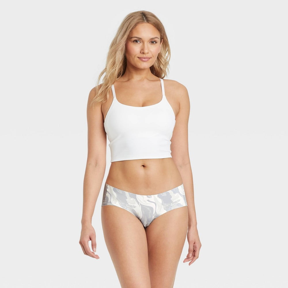 Women's Seamless Bikini Underwear - Auden™ Heathered Gray XL
