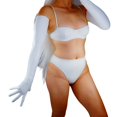 thumbnail image 1 of Women's Latex 27.6 Inch Slim Fit Full Finger Party Gloves, 1 of 6