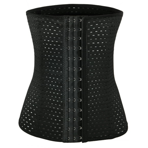 Women's Latex Waist Trainer Long Torso Corsets Sport Girdle For Protect Waist Weight Loss