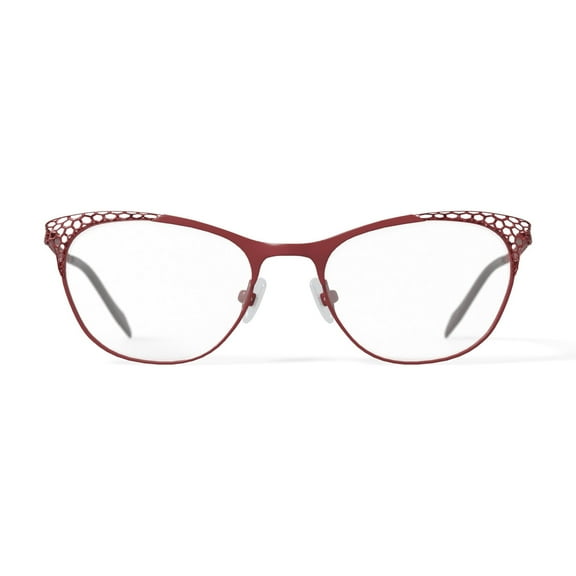 Laura Ashley Women's Anne Cat Eye Prescription Eyeglasses with Case, Anne