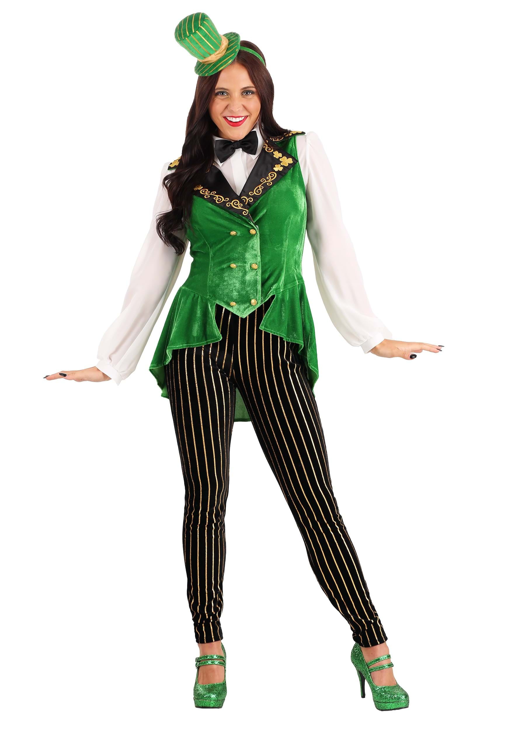 Women's Lavish Leprechaun Costume - Walmart.com
