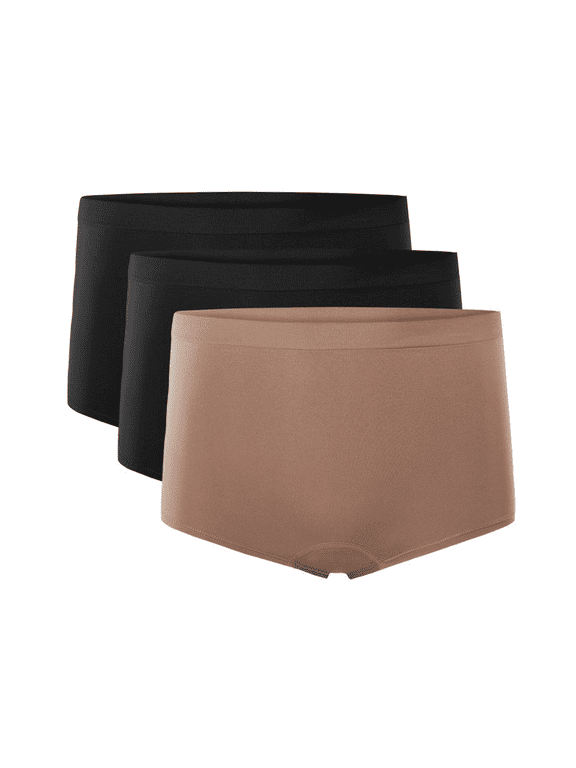 Women's Layer Zero 32 Degrees 3 Pack Nylon Boyshorts Size Small