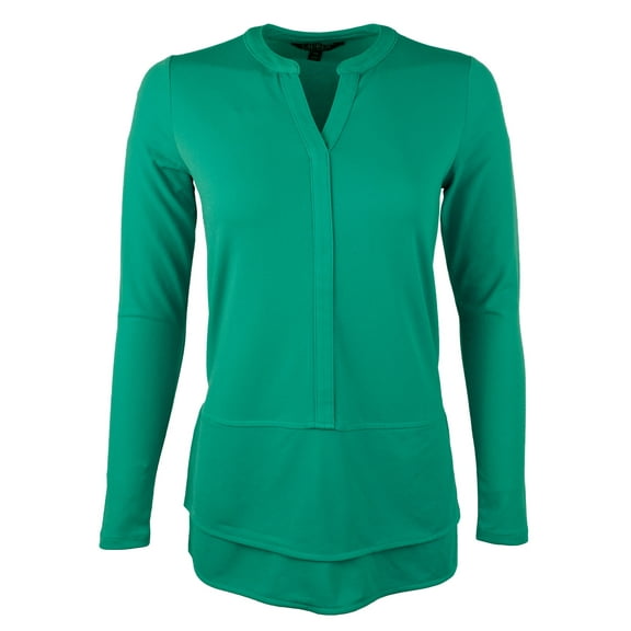 Women's Layered Jersey Top-TT-S