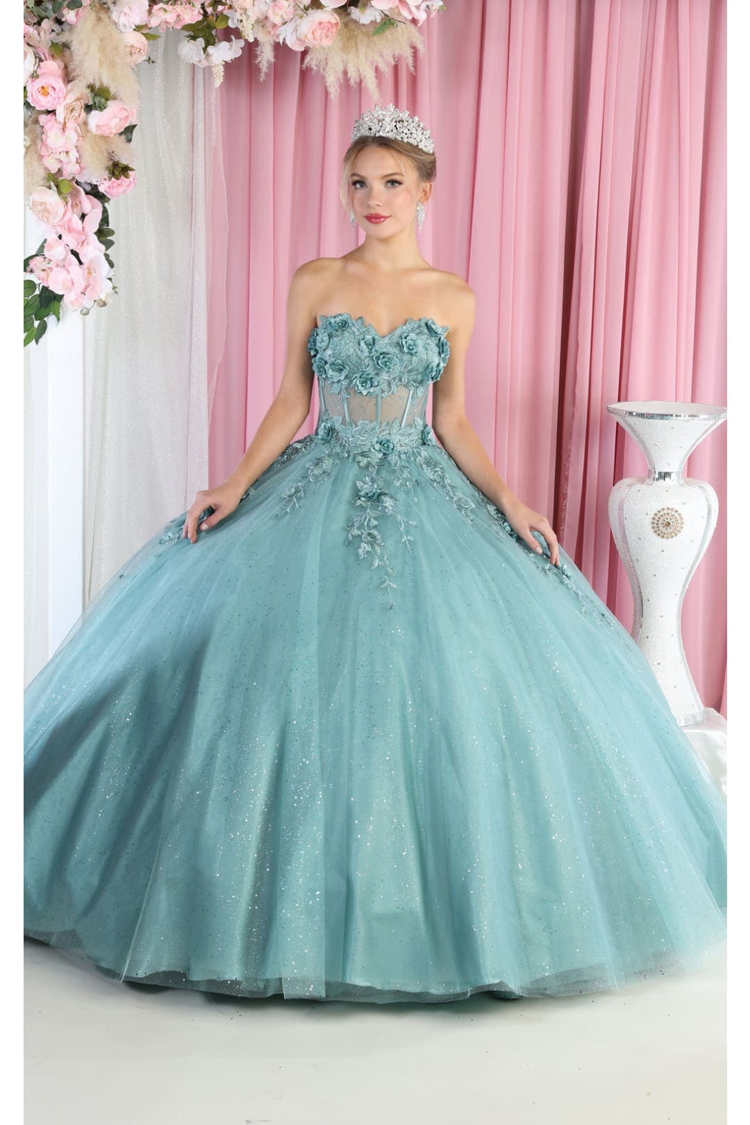 slim fit dress slacks Sage Green Ball Gown Wedding Dresses Tulle Ruffle Sweet 16 Dress 22219 –  Viniodress