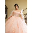 thumbnail image 1 of Women's Layla K Plus Size Ball Gown Blush Pink | Formal Quinceanera Dress LK280 18, 1 of 1