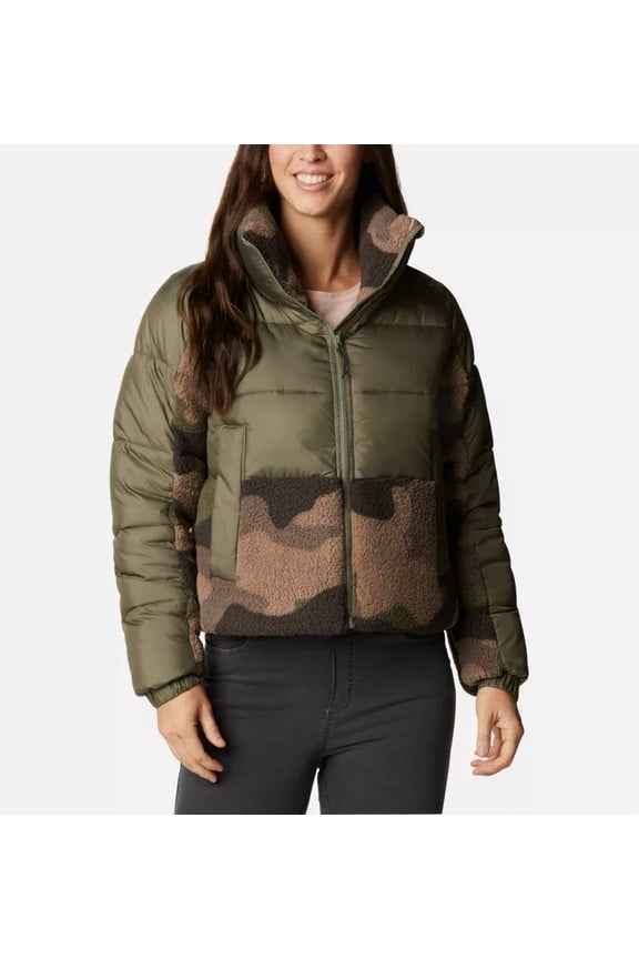Women's Leadbetter Point Sherpa Hybrid Puffer Jacket