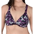 thumbnail image 1 of Women's Leading Lady 5415 Full Figure Front Close Racerback Bra (Cherry Blossom 36A), 1 of 1