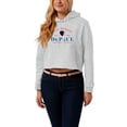thumbnail image 1 of Women's League Collegiate Wear  Ash DePaul Blue Demons 1636 Cropped Pullover Hoodie, 1 of 1