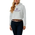 thumbnail image 1 of Women's League Collegiate Wear  Ash Kansas State Wildcats 1636 Cropped Pullover Hoodie, 1 of 1