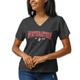 thumbnail image 1 of Women's League Collegiate Wear Black Northeastern Huskies Intramural Boyfriend V-Neck T-Shirt, 1 of 1